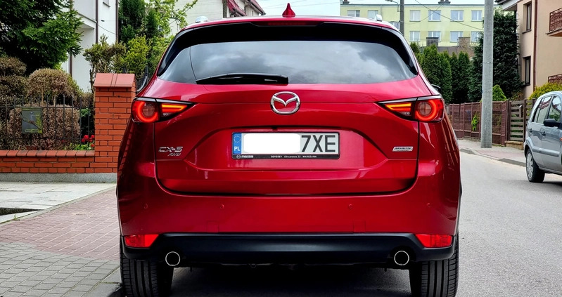 Mazda CX-5 cena 116900 przebieg: 76000, rok produkcji 2017 z Sierpc małe 781